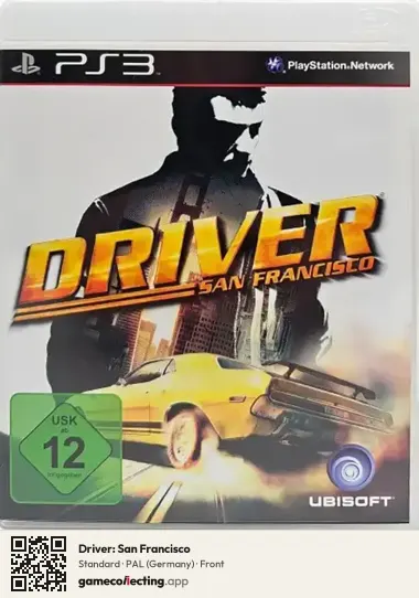 Driver: San Francisco PlayStation 3, Germany box front