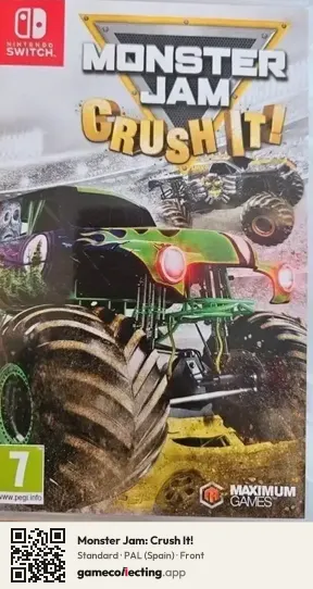 Monster Jam: Crush It! Nintendo Switch, Spain box front