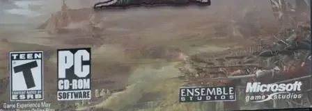 Age of Empires III, the ESRB box on its front
