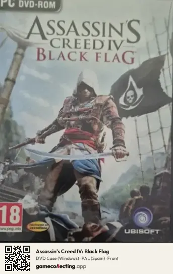 Assassin's Creed IV: Black Flag Computer, Spain box front