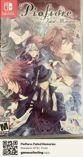 Piofiore: Fated Memories Nintendo Switch, NTSC box front
