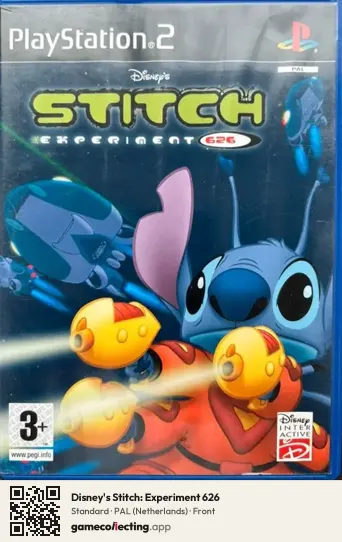 Disney's Stitch: Experiment 626 PlayStation 2, Netherlands box front