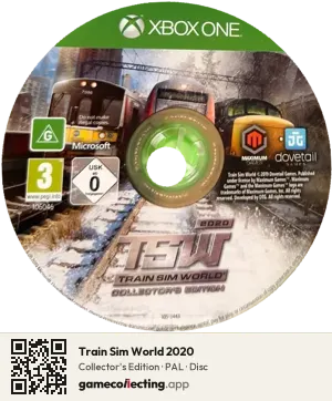 Train Sim World 2020 Xbox One, PAL disc