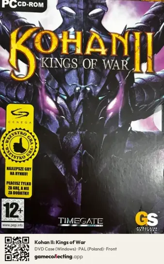 Kohan II: Kings of War Computer, Poland box front