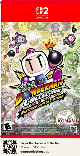 Super Bomberman Collection Nintendo Switch 2, NTSC box front