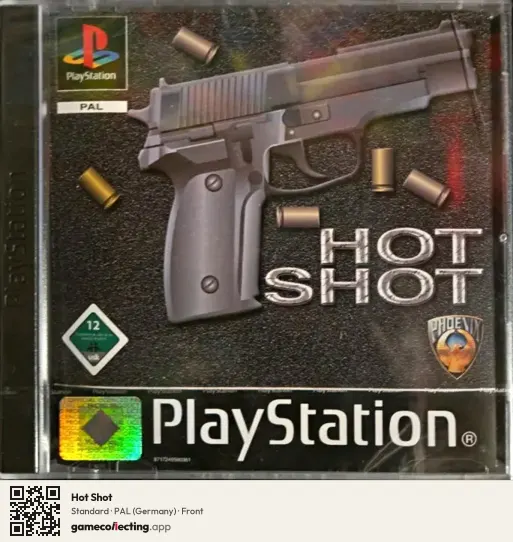 Hot Shot PlayStation, Germany box front