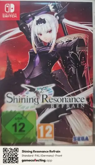 Shining Resonance Refrain Nintendo Switch, Germany box front