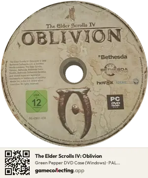 The Elder Scrolls IV: Oblivion Computer, PAL disc