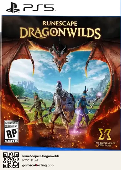 RuneScape: Dragonwilds PlayStation 5, NTSC box front