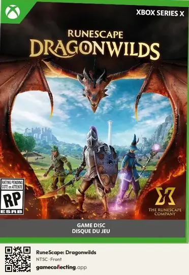 RuneScape: Dragonwilds Xbox Series X, NTSC box front