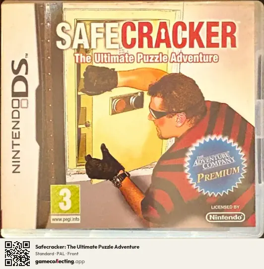 Safecracker: The Ultimate Puzzle Adventure Nintendo DS, PAL box front