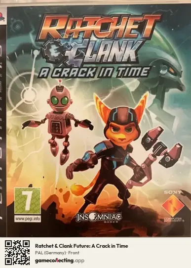 Ratchet & Clank Future: A Crack in Time PlayStation 3, Germany box front