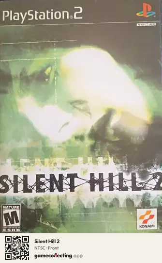 Silent Hill 2 PlayStation 2, NTSC box front