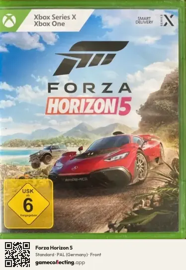 Forza Horizon 5 Xbox One, Germany box front
