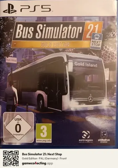 Bus Simulator 21: Next Stop PlayStation 5, Germany box front