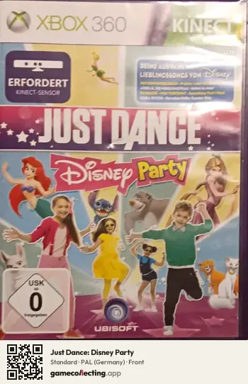 Just Dance: Disney Party Xbox 360, Germany box front