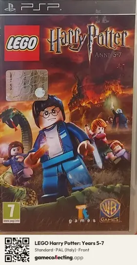 LEGO Harry Potter: Years 5-7 PlayStation Portable, Italy box front