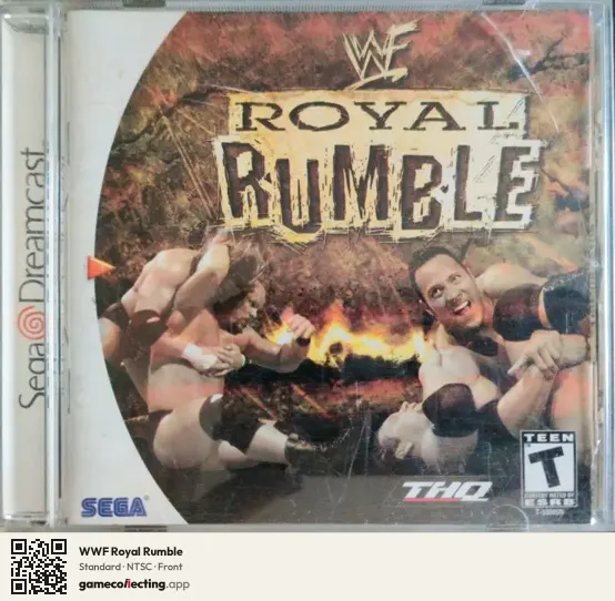 WWF Royal Rumble Sega Dreamcast, NTSC box front
