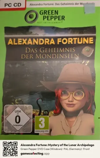 Alexandra Fortune: Mystery of the Lunar Archipelago Computer, Germany box front