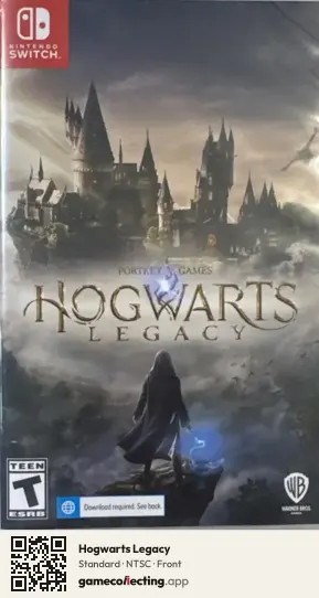 Hogwarts Legacy Nintendo Switch, NTSC box front