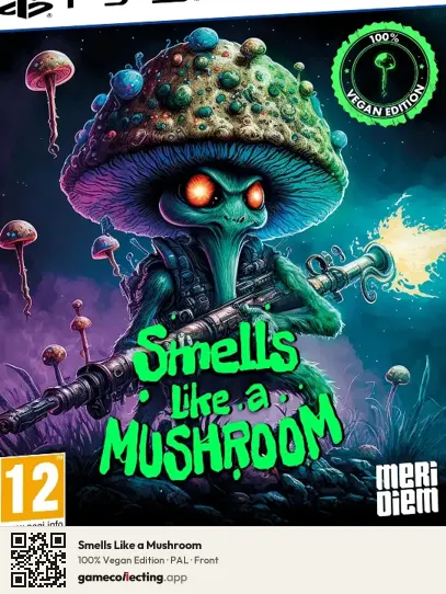 Smells Like a Mushroom PlayStation 5, PAL box front