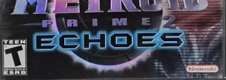 Metroid Prime 2: Echoes, the ESRB box on its front