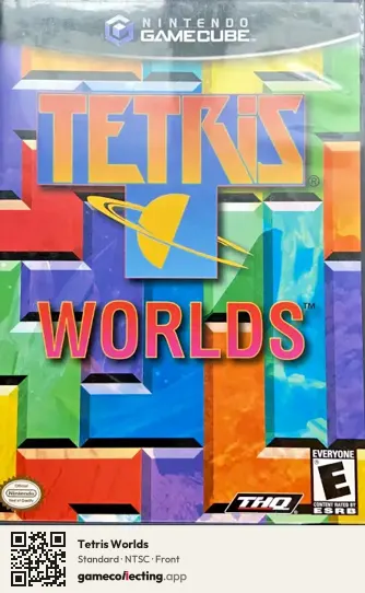 Tetris Worlds Nintendo GameCube, NTSC box front