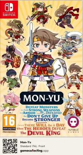 Mon-Yu Nintendo Switch, PAL box front