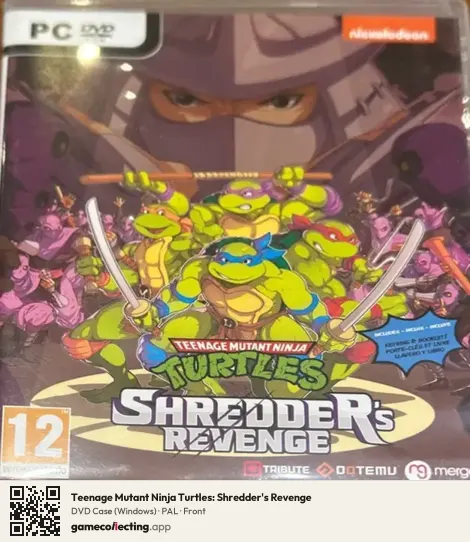 Teenage Mutant Ninja Turtles: Shredder's Revenge Computer, PAL box front