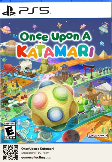 Once Upon a Katamari PlayStation 5, NTSC box front