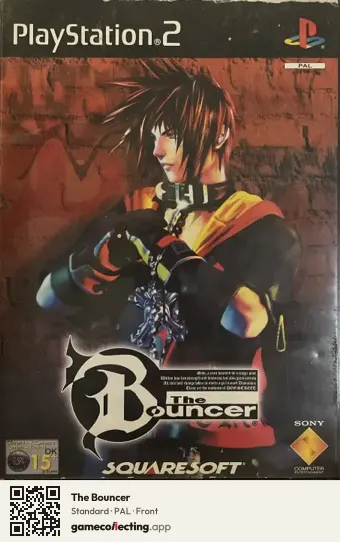 The Bouncer PlayStation 2, PAL box front