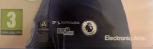 FIFA 23, the PEGI square on its front