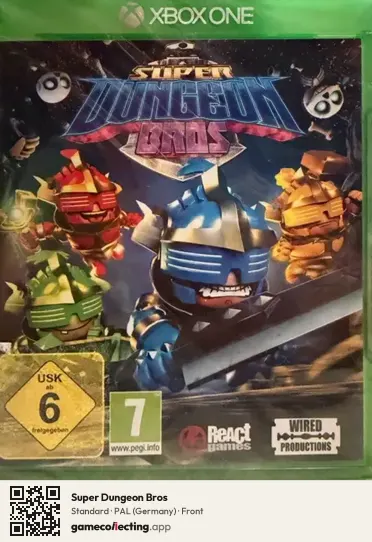 Super Dungeon Bros Xbox One, Germany box front