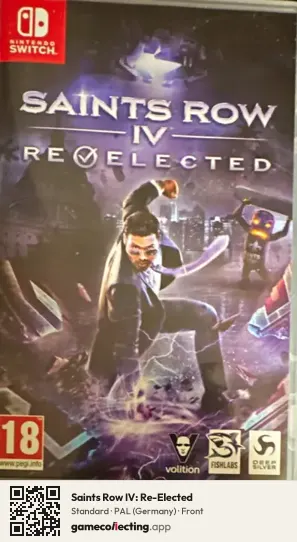 Saints Row IV: Re-Elected Nintendo Switch, Germany box front