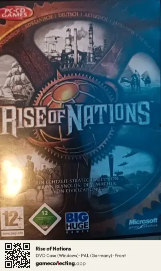 Rise of Nations Computer, Germany box front