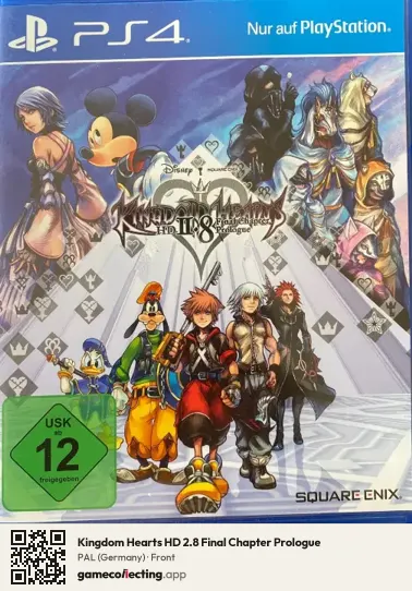 Kingdom Hearts HD 2.8 Final Chapter Prologue PlayStation 4, Germany box front