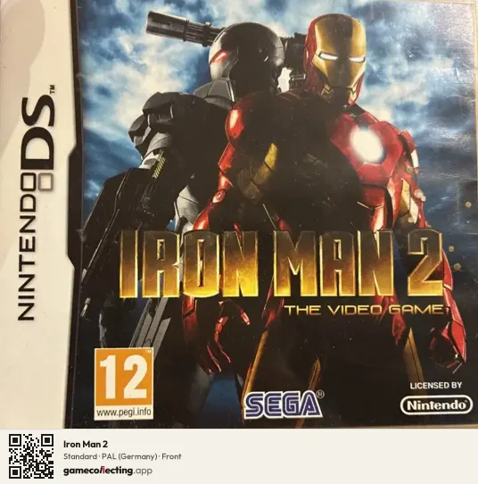 Iron Man 2 Nintendo DS, Germany box front