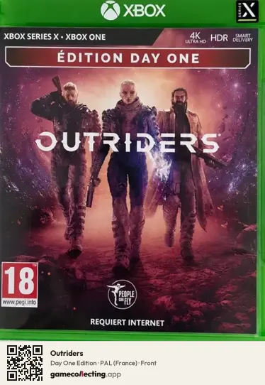 Outriders Xbox Series X, France box front