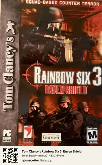 Tom Clancy's Rainbow Six 3: Raven Shield Computer, NTSC box front