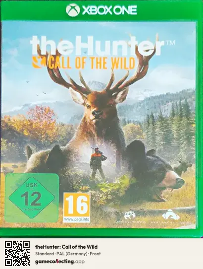 theHunter: Call of the Wild Xbox One, Germany box front