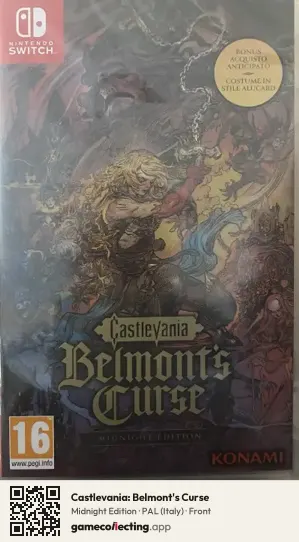 Castlevania: Belmont's Curse Nintendo Switch, Italy box front