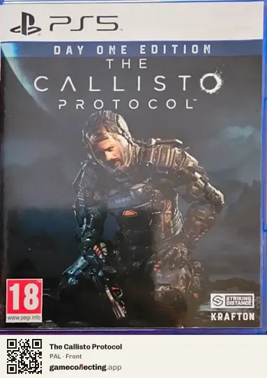 The Callisto Protocol PlayStation 5, PAL box front
