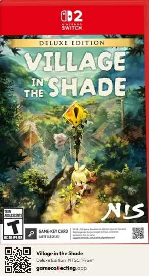 Village in the Shade Nintendo Switch 2, NTSC box front
