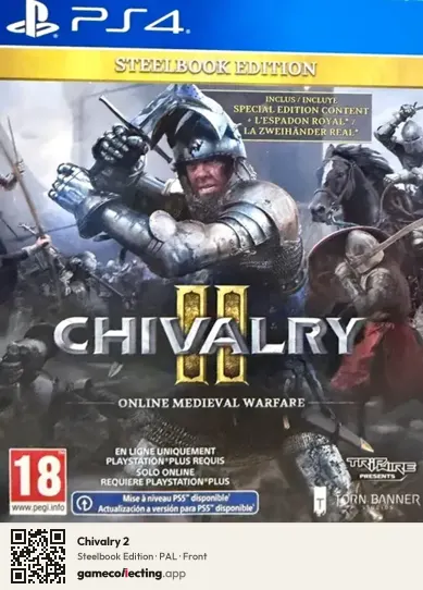Chivalry 2 PlayStation 4, PAL box front