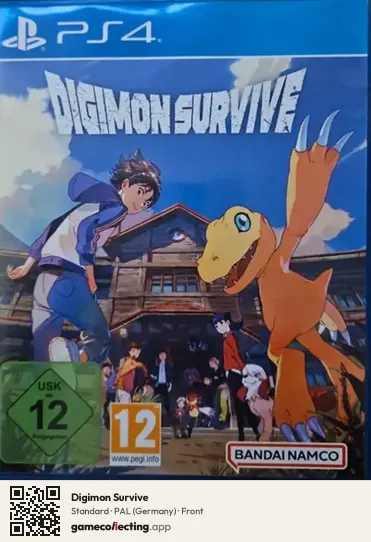 Digimon Survive PlayStation 4, Germany box front