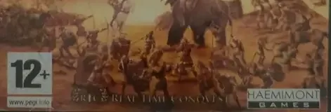 Celtic Kings: The Punic Wars, the PEGI square on its front