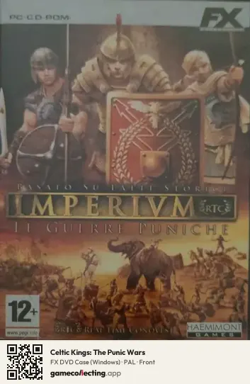 Celtic Kings: The Punic Wars Computer, PAL box front
