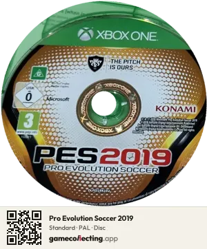 Pro Evolution Soccer 2019 Xbox One, PAL disc