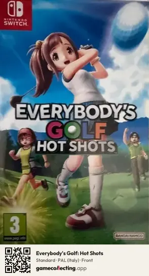 Everybody's Golf: Hot Shots Nintendo Switch, Italy box front