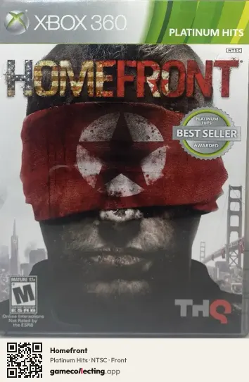 Homefront Xbox 360, NTSC box front